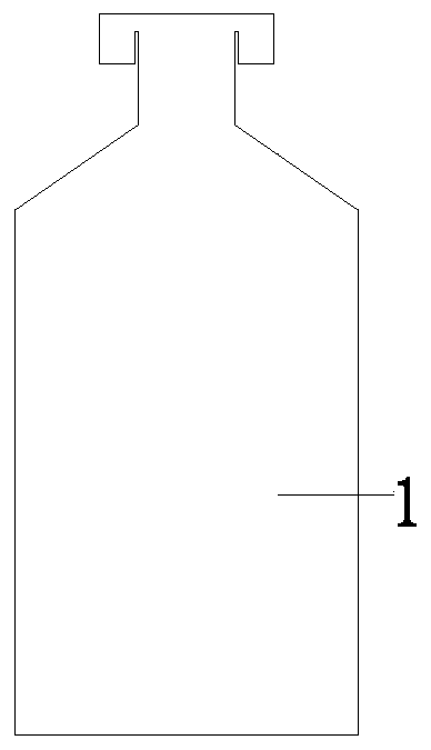 A medical instrument for processing a medical saline bottle