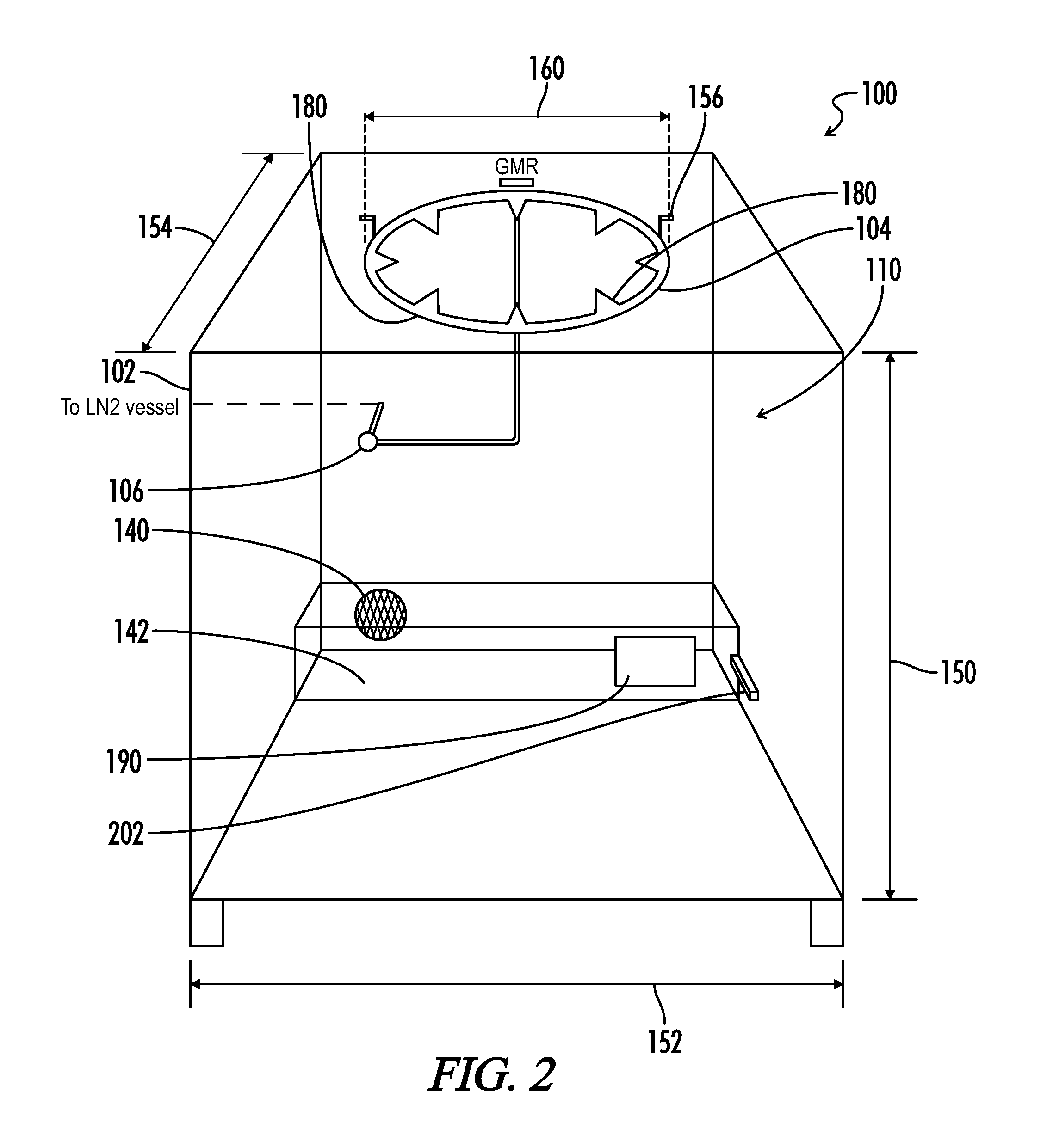 Expanding gas direct impingement cooling apparatus