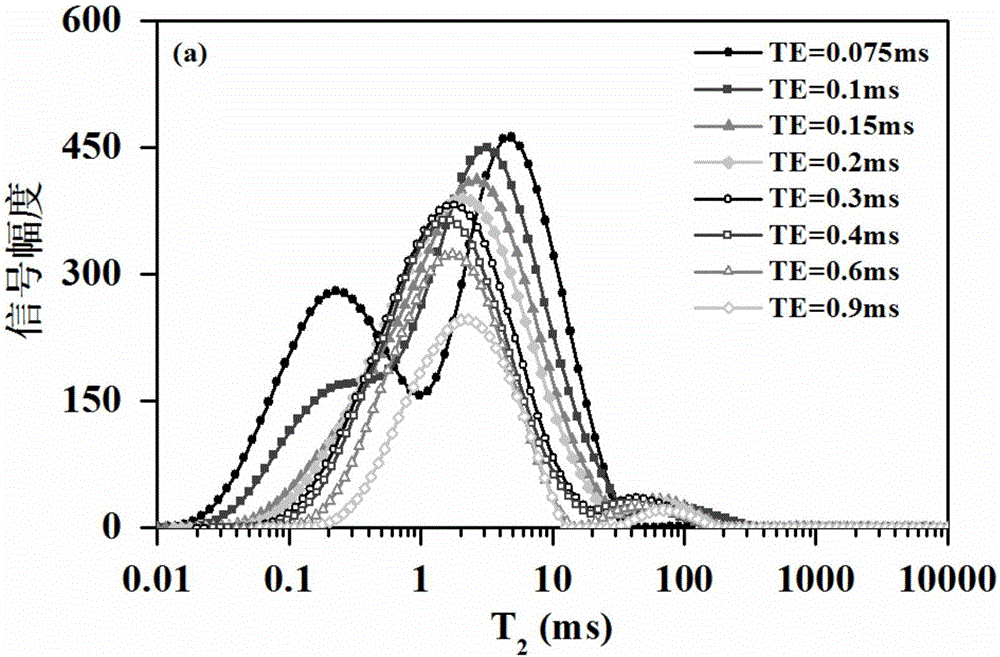 Method for accurately measuring nuclear magnetic resonance porosity of oil-containing shale