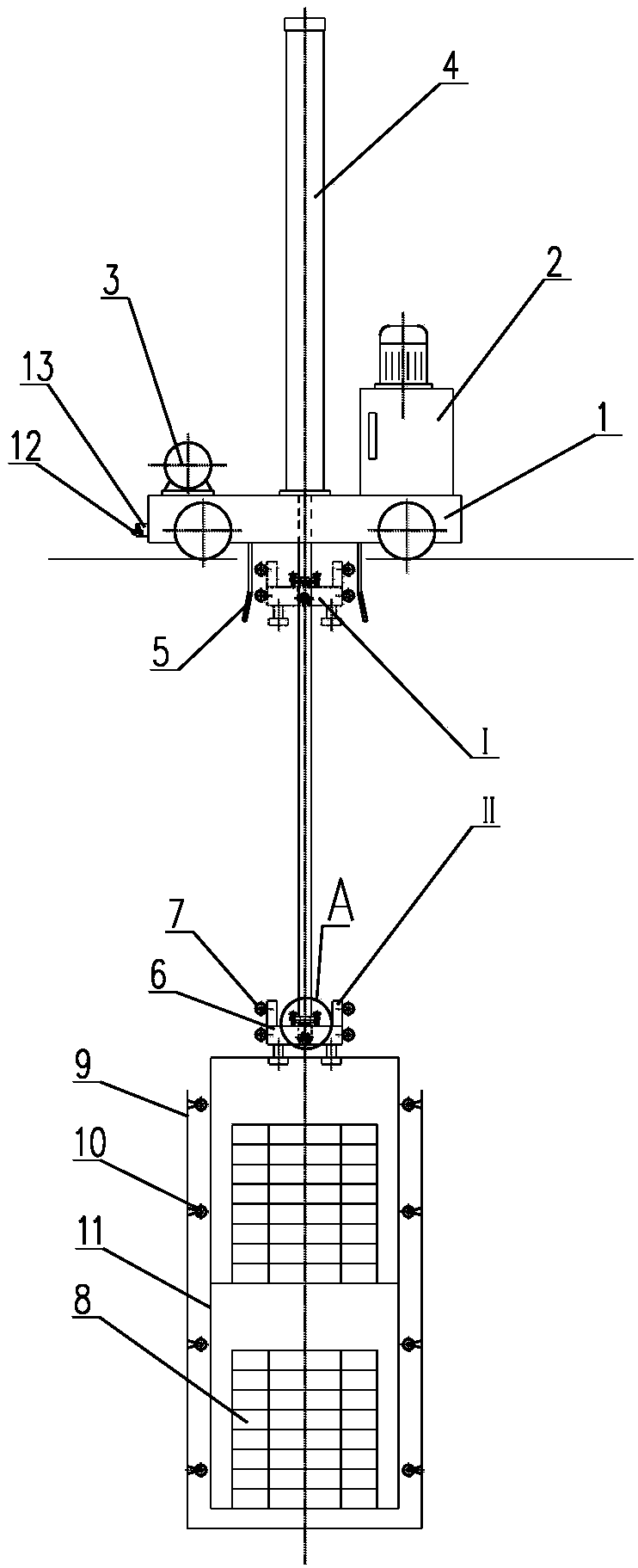 Green brick transfer machine for refractory brick salt leaching process