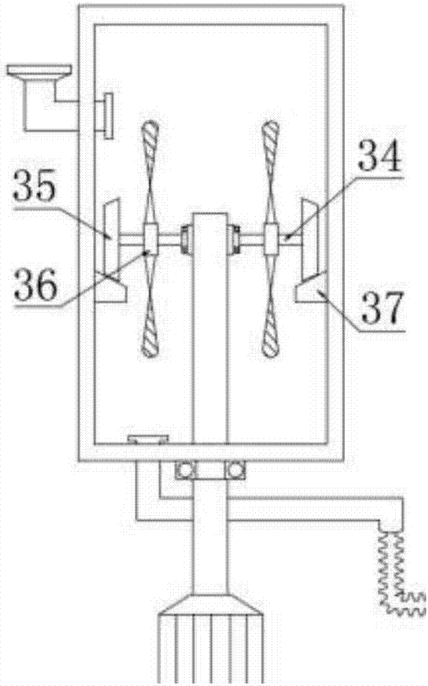 Medical floor disinfection vehicle