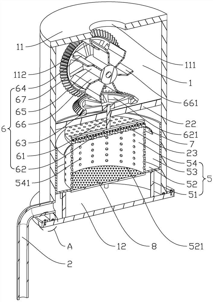 Water conservancy pipeline device for water conservancy projects