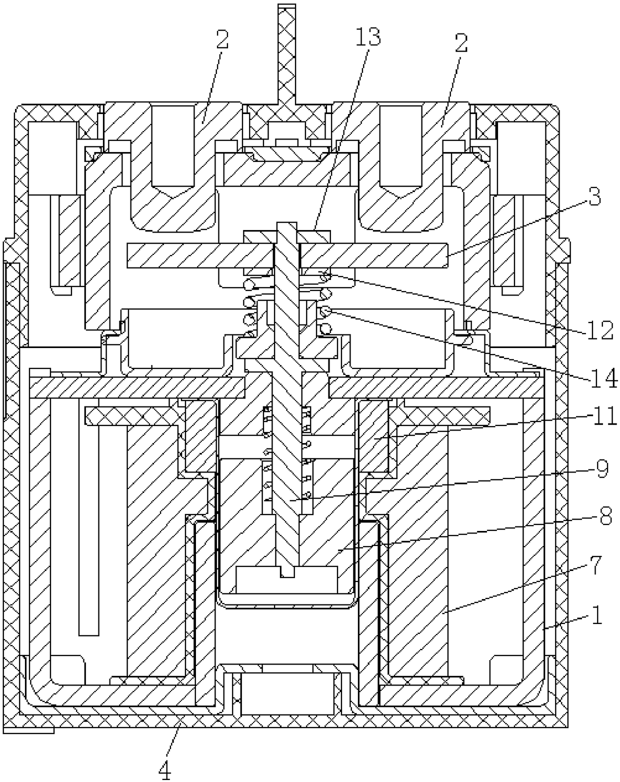 Direct-current contactor