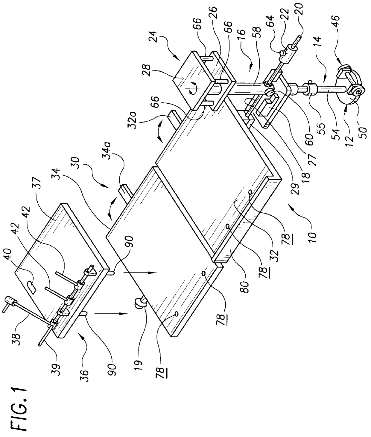 Multi-purpose table assembly