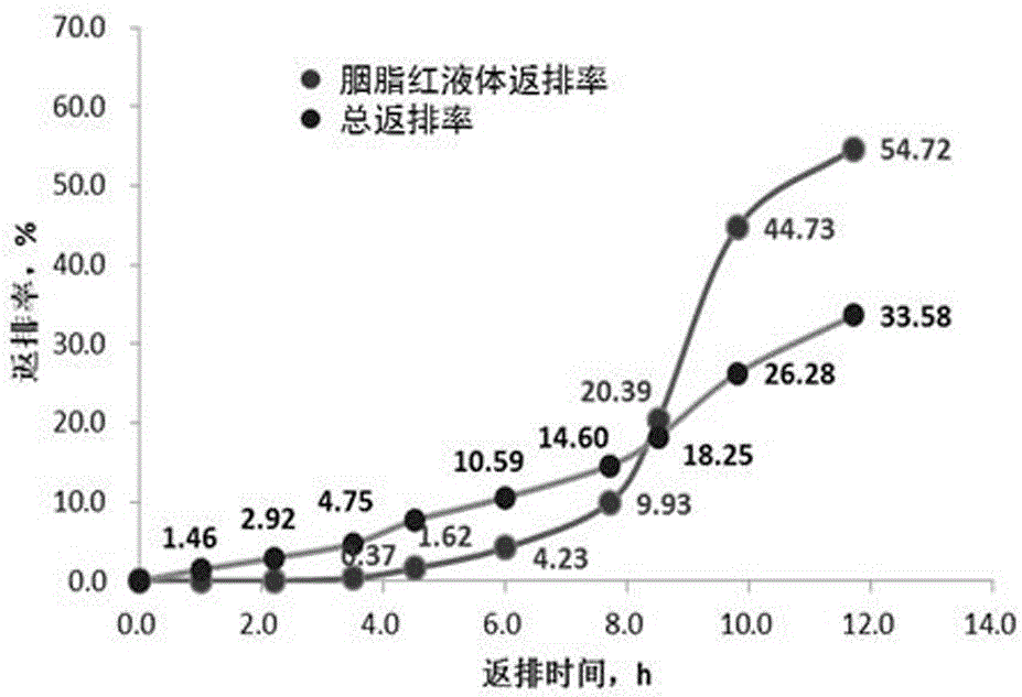 Post-fracture flow-back tracking detecting method for horizontal well