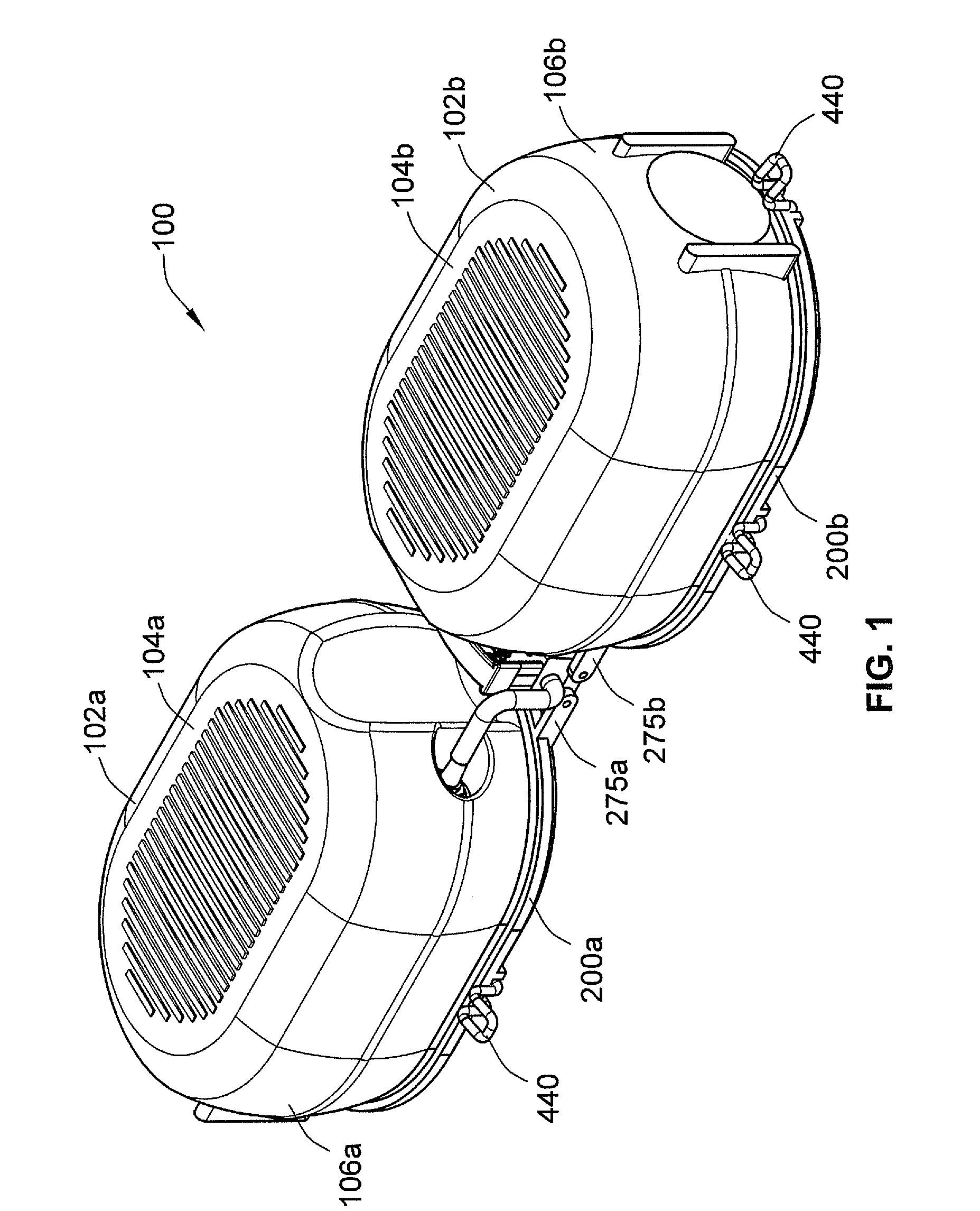 Inflatable exercise apparatus
