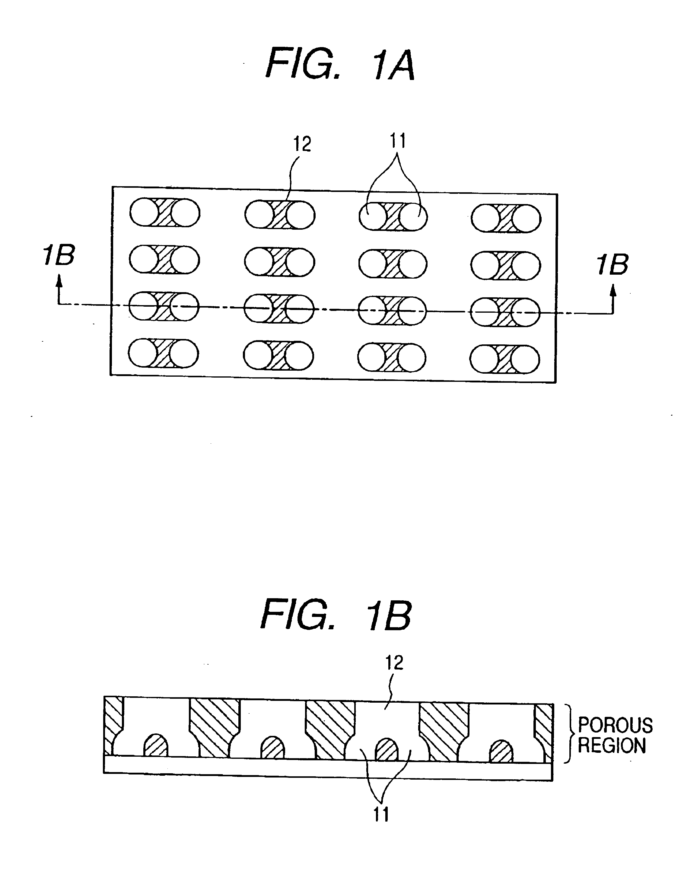 Columnar structured material and manufacturing method therefor