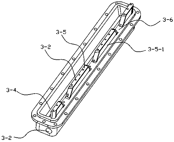 A cooling structure for a busbar mold