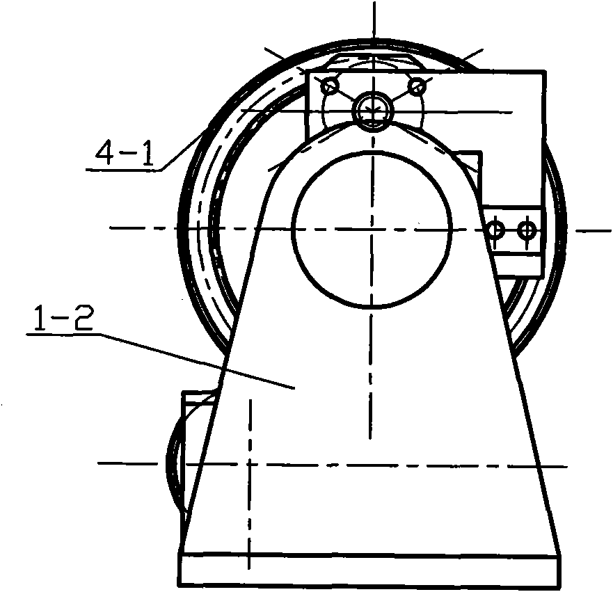Operation device of radio frequency electrode ablation catheter handle