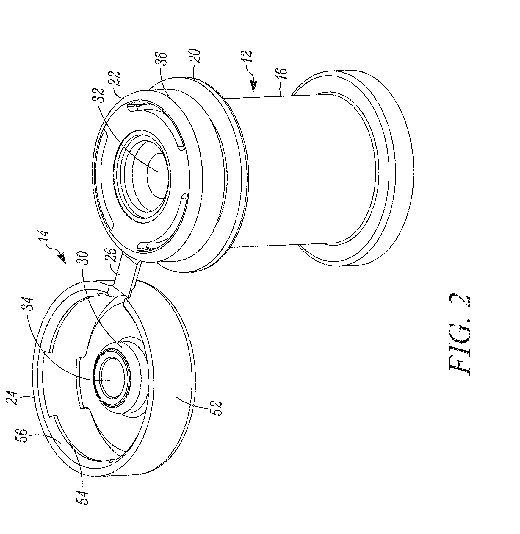Controlled non-classified filling device and method