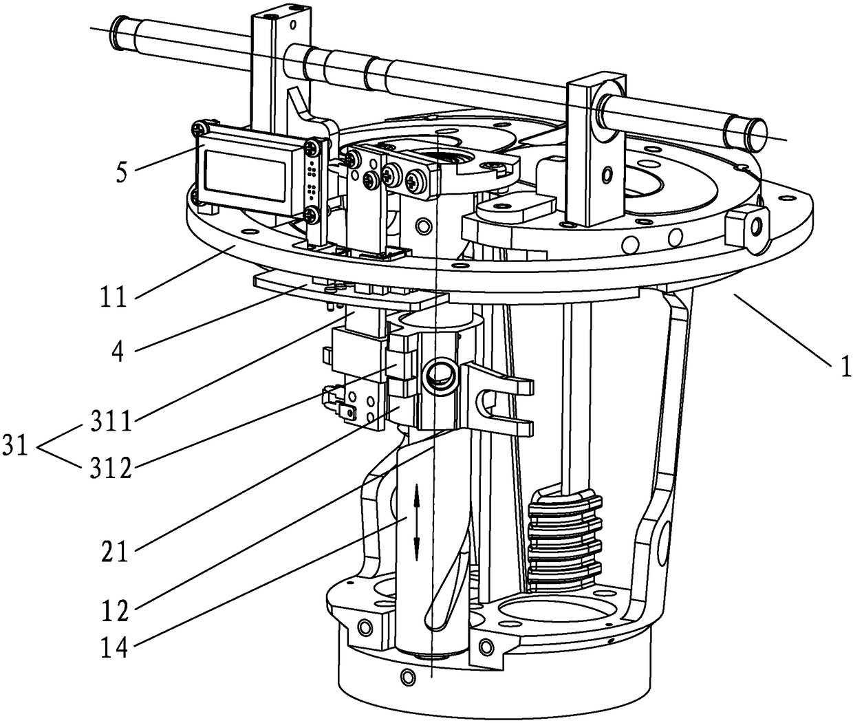 A Continuous Position Recognition Device for Microscope