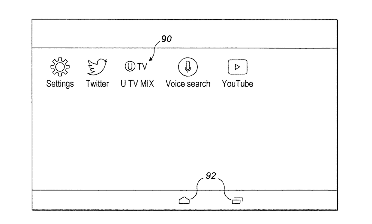 Accessing content based on selection of content in content display and delivery system