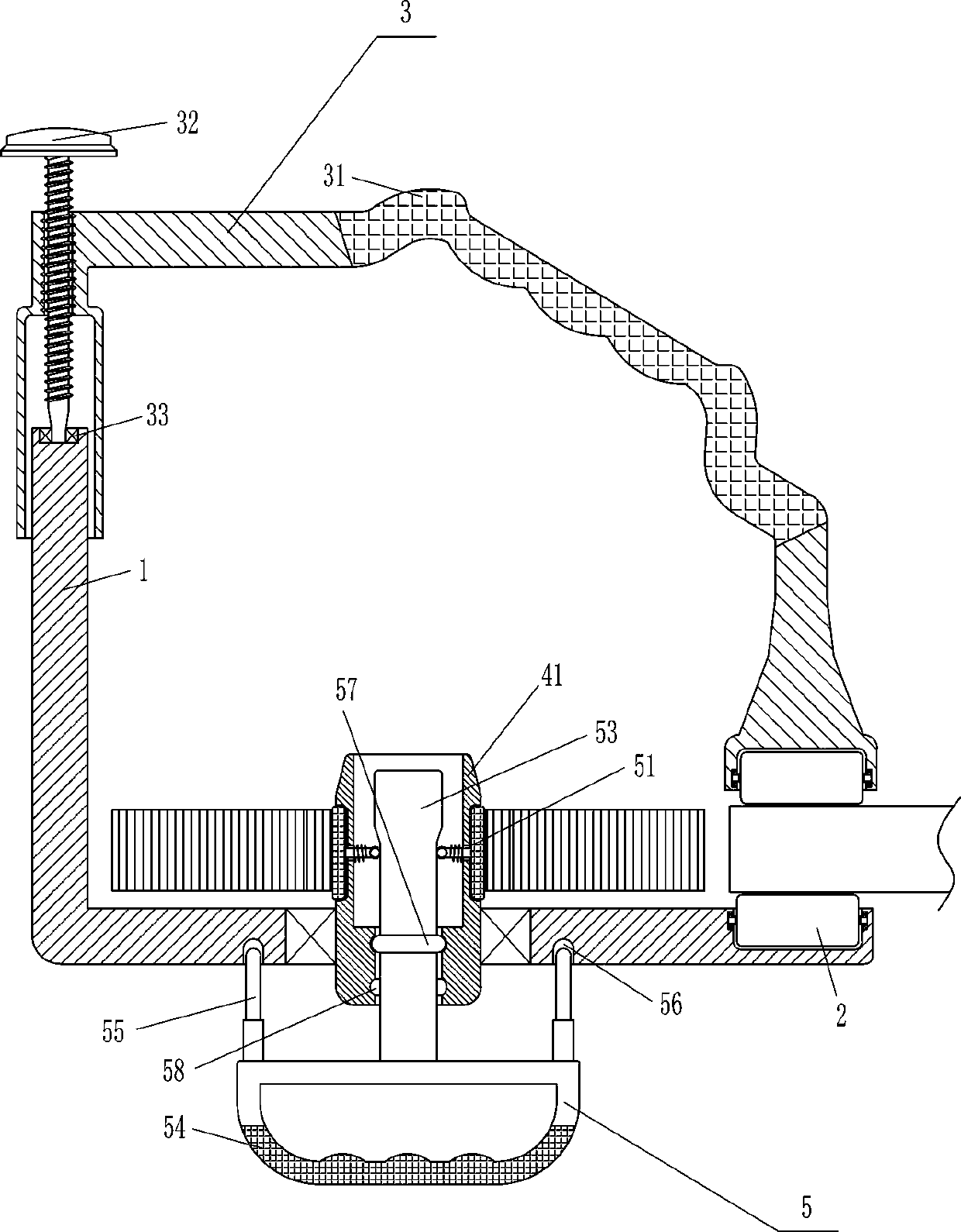 Wood board edge banding device for table board production