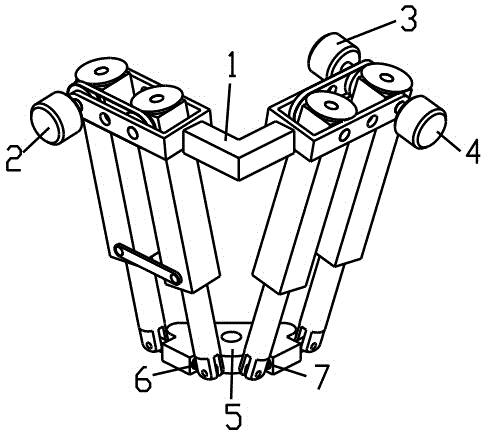 Belt-driven electric cylinder three-dimensional translational manipulator