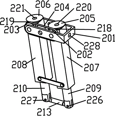 Belt-driven electric cylinder three-dimensional translational manipulator