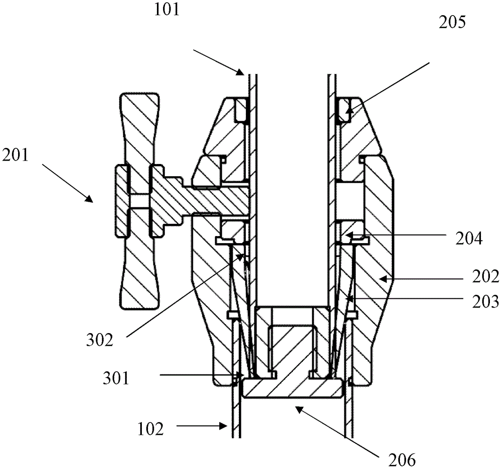 Telescopic support