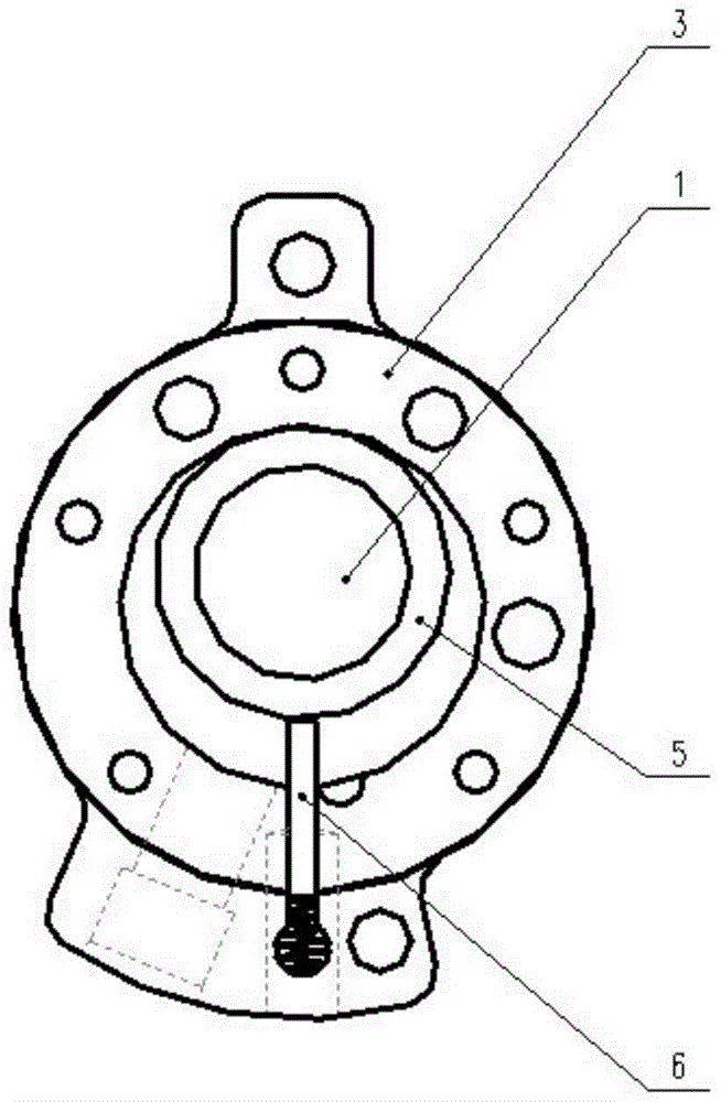 A rolling rotor compressor