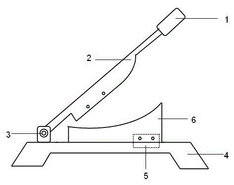 Hand hay cutter for drugstore