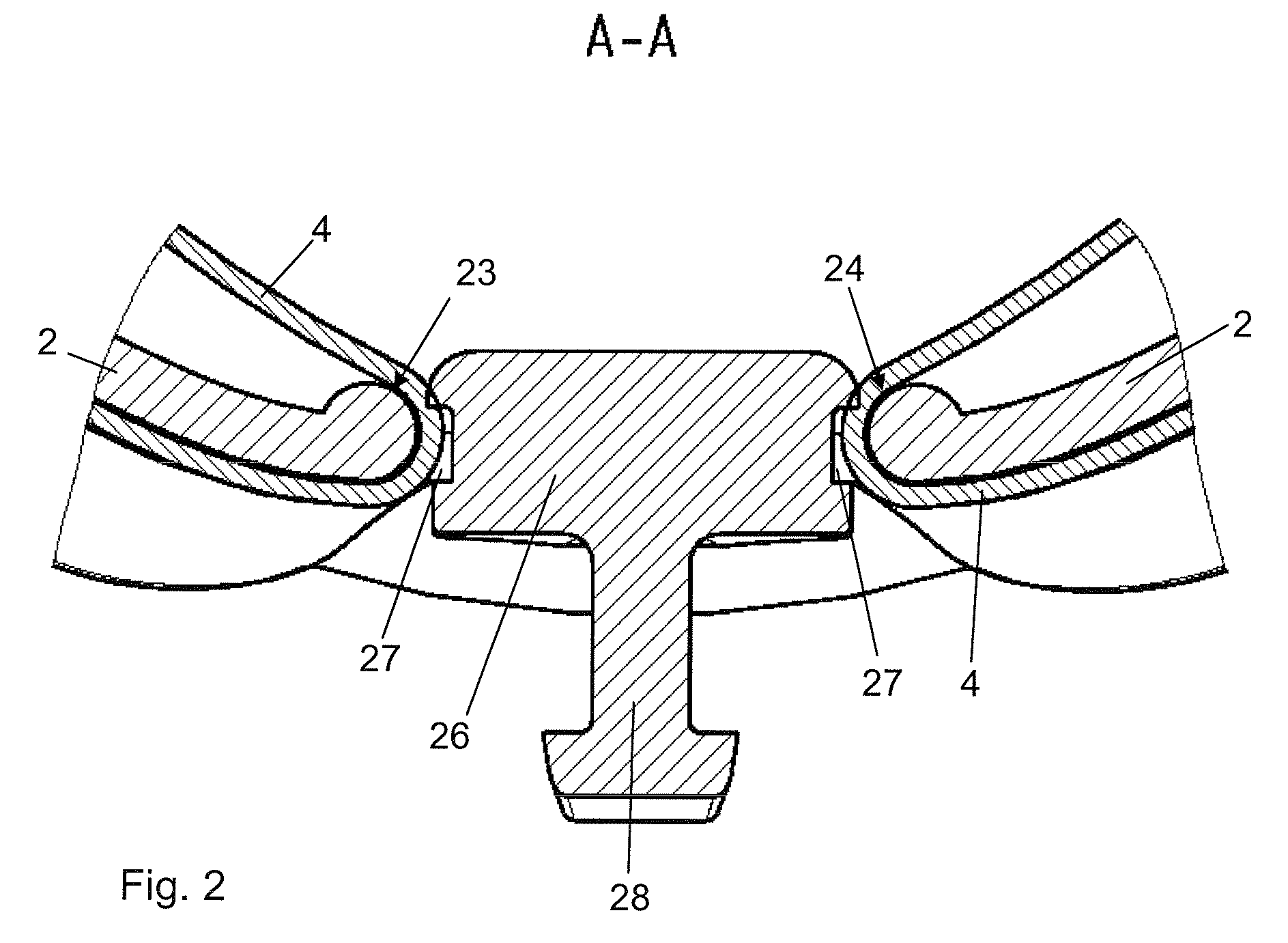 Respiratory half-mask