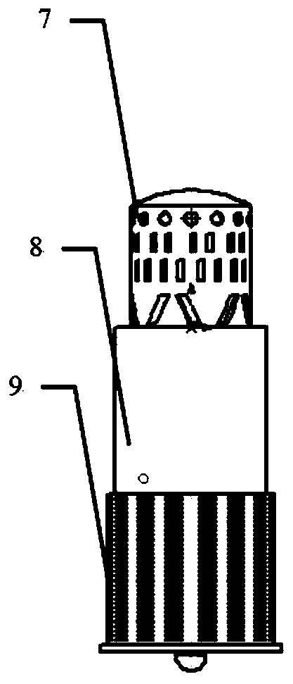 Constant-flow water distribution device of mixed ion exchanger