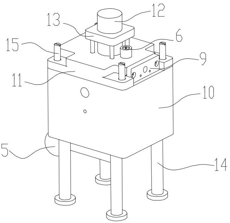 Test device and method for testing effect of inhibitor