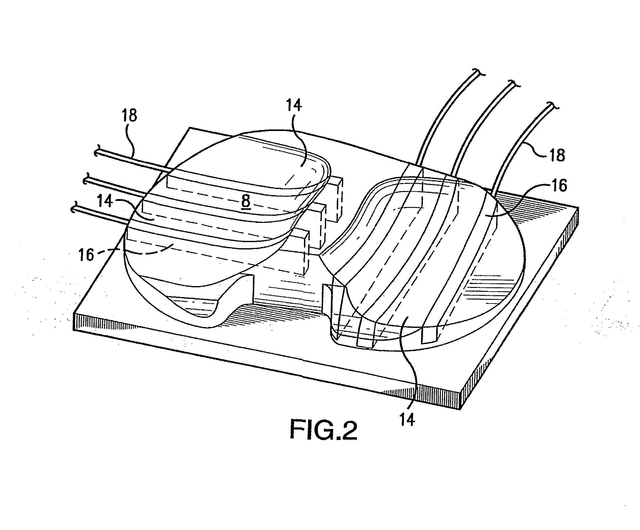 Contact sensors and methods for making same