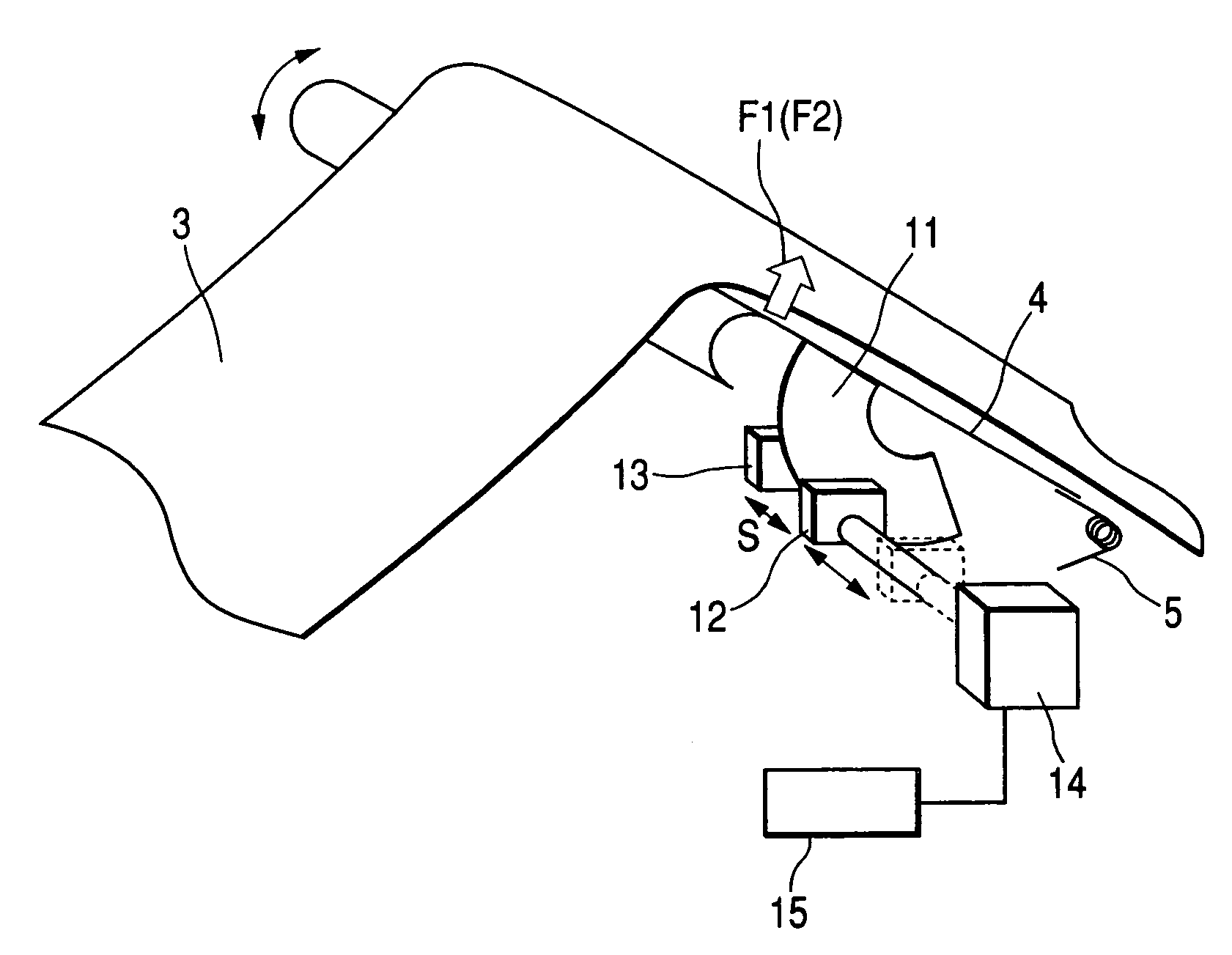 Web transporting mechanism of printing apparatus