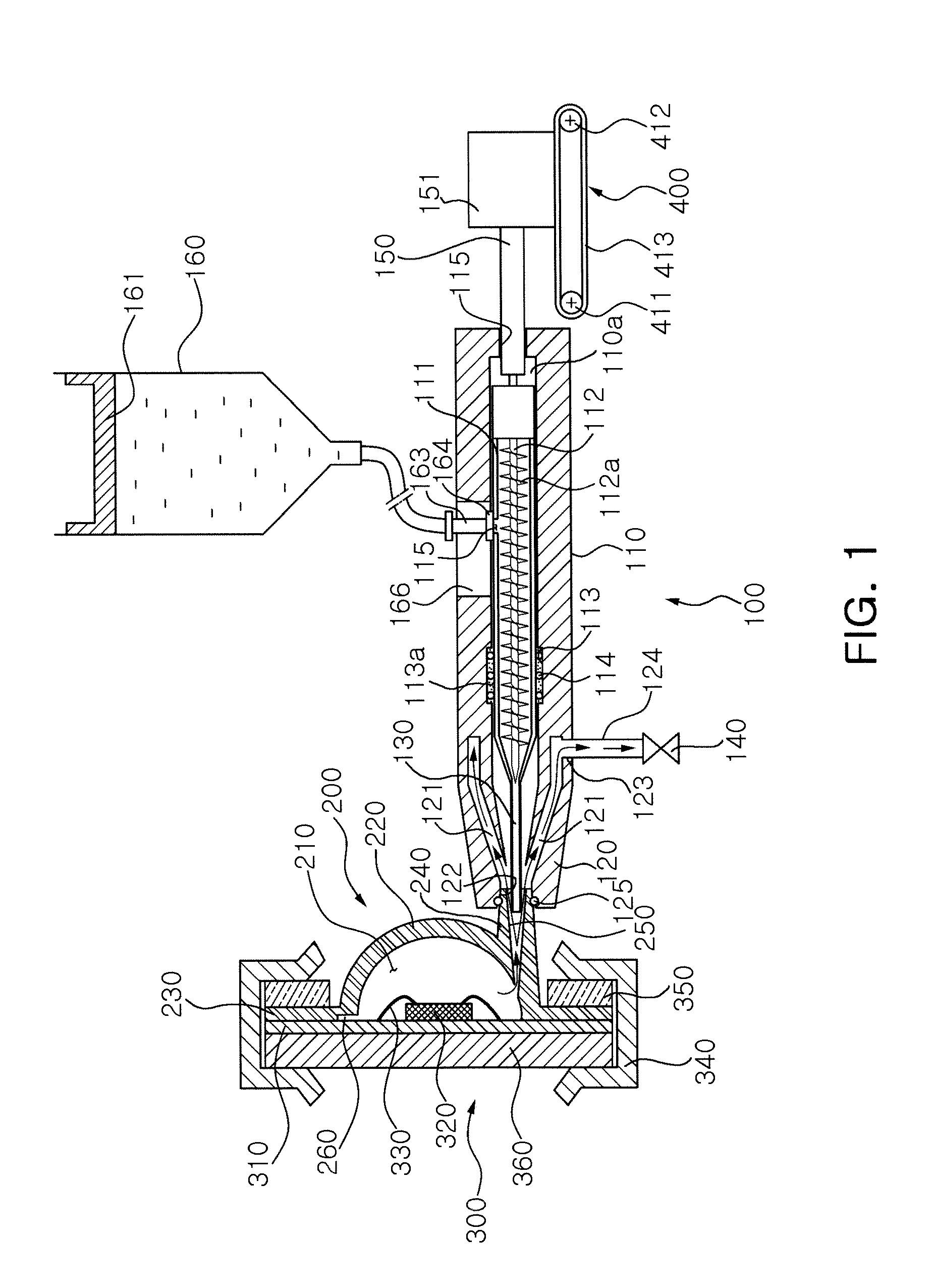 Lens fabrication apparatus and lens fabrication method using the same