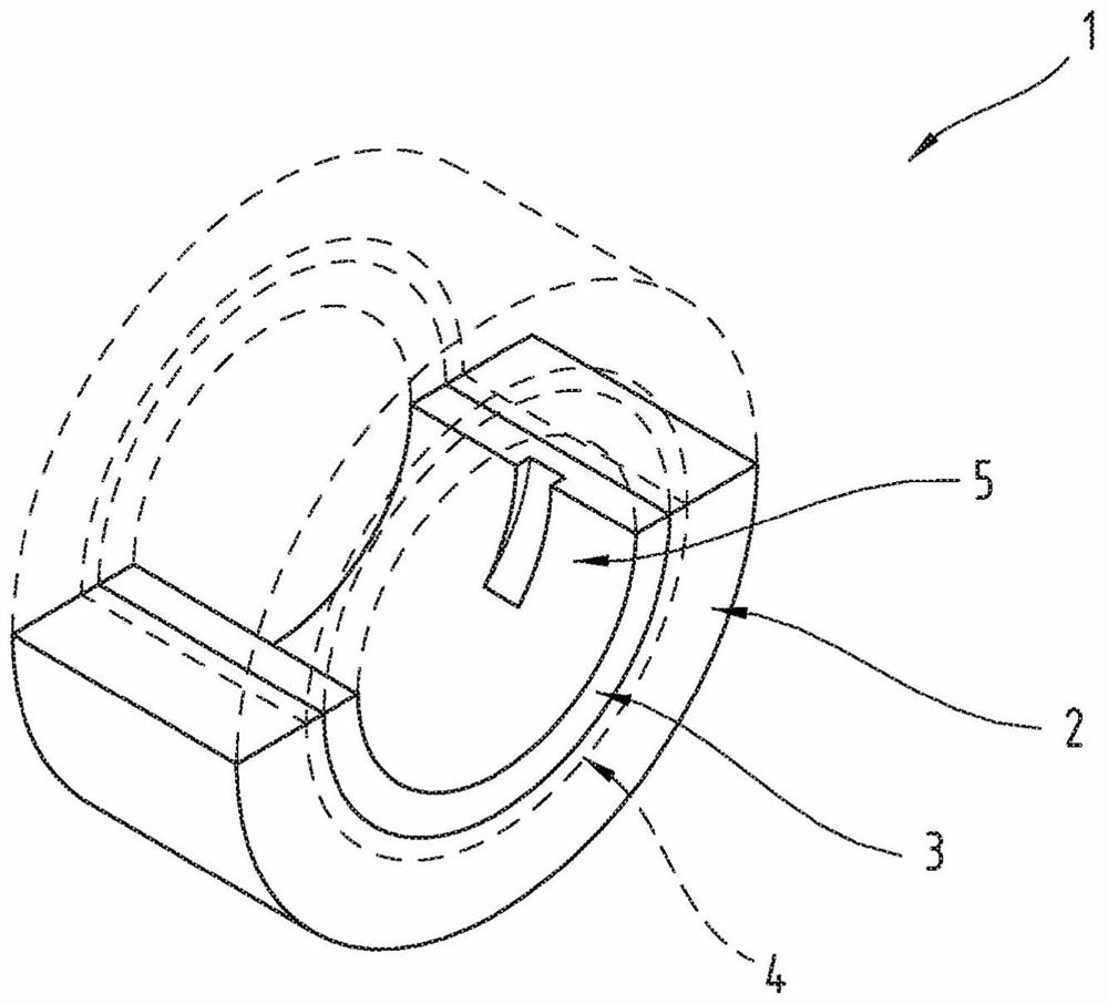 Sliding bearing element