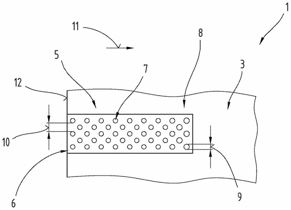 Sliding bearing element