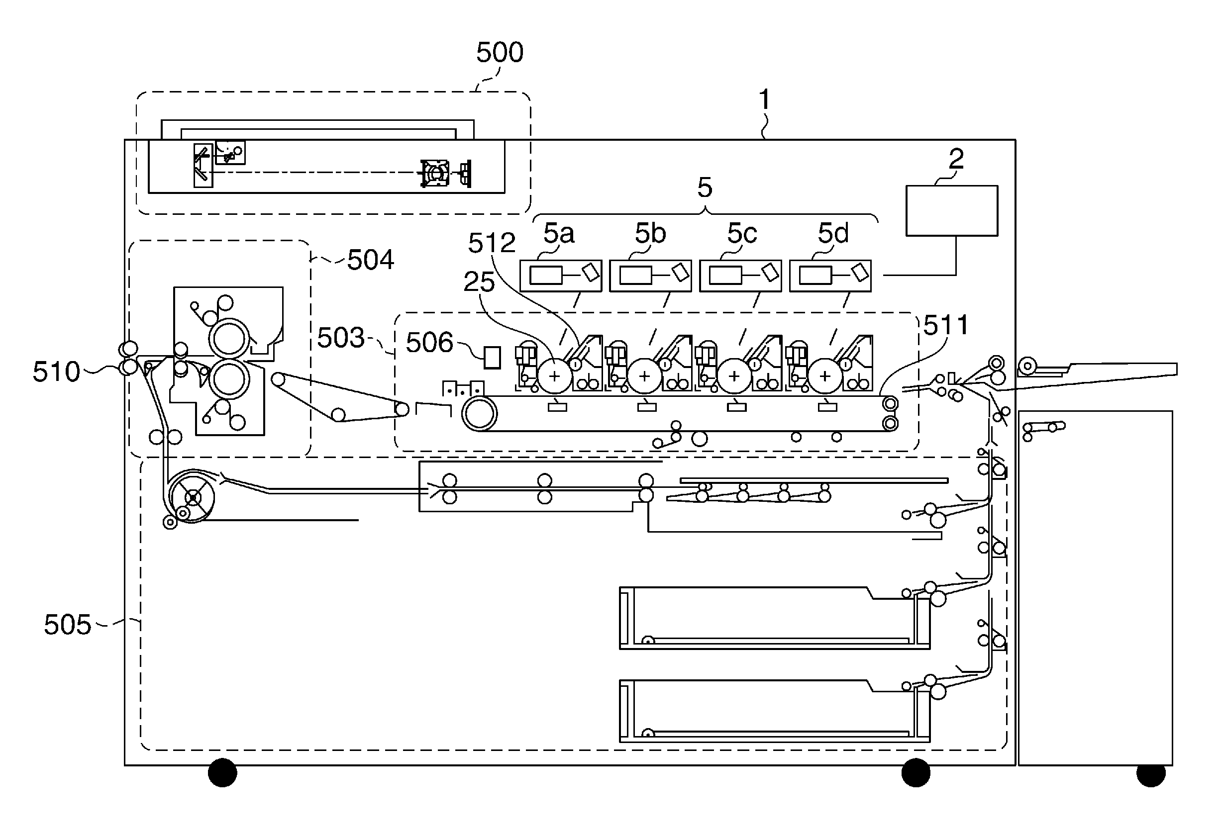 Image forming apparatus of electrophotographic system