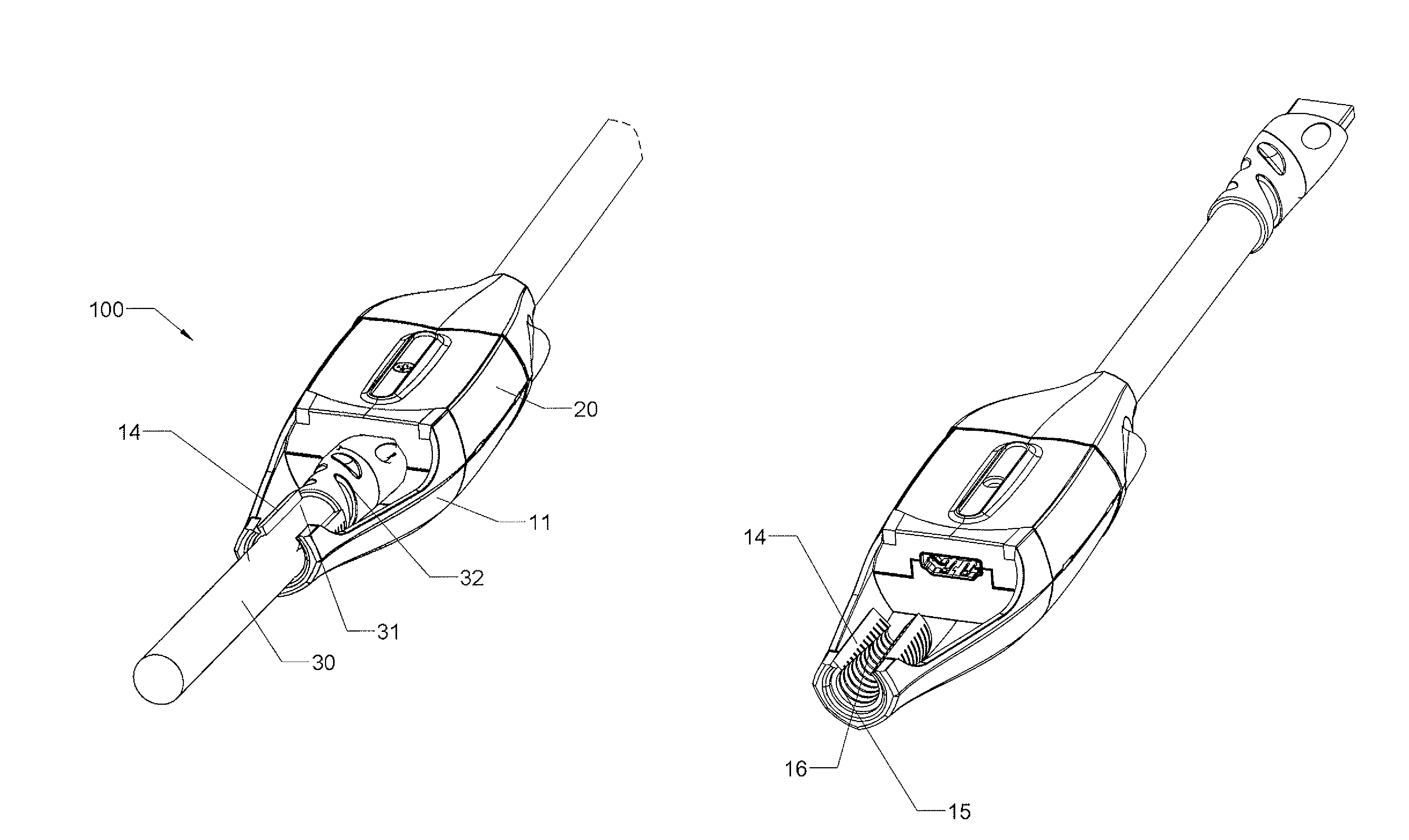 Cable connector retention device