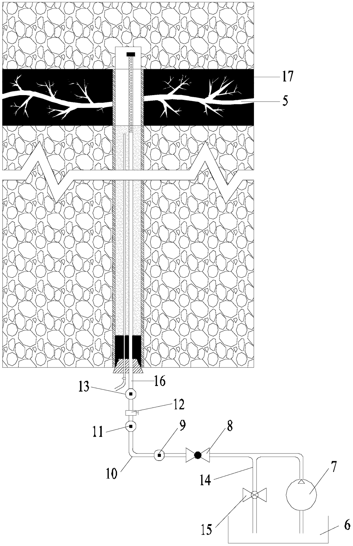 A method for controlling the expansion of coal mine fracturing cracks