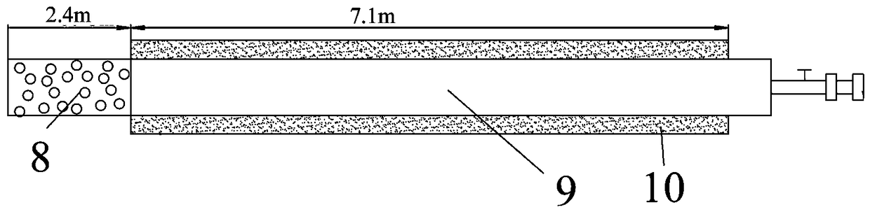 System for preventing spontaneous combustion by pouring loess consolidation agent into goaf and grouting method thereof