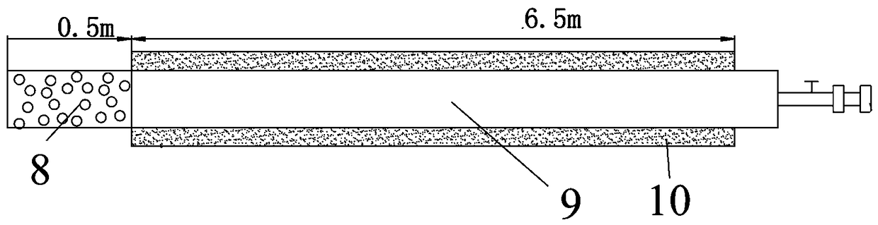 System for preventing spontaneous combustion by pouring loess consolidation agent into goaf and grouting method thereof