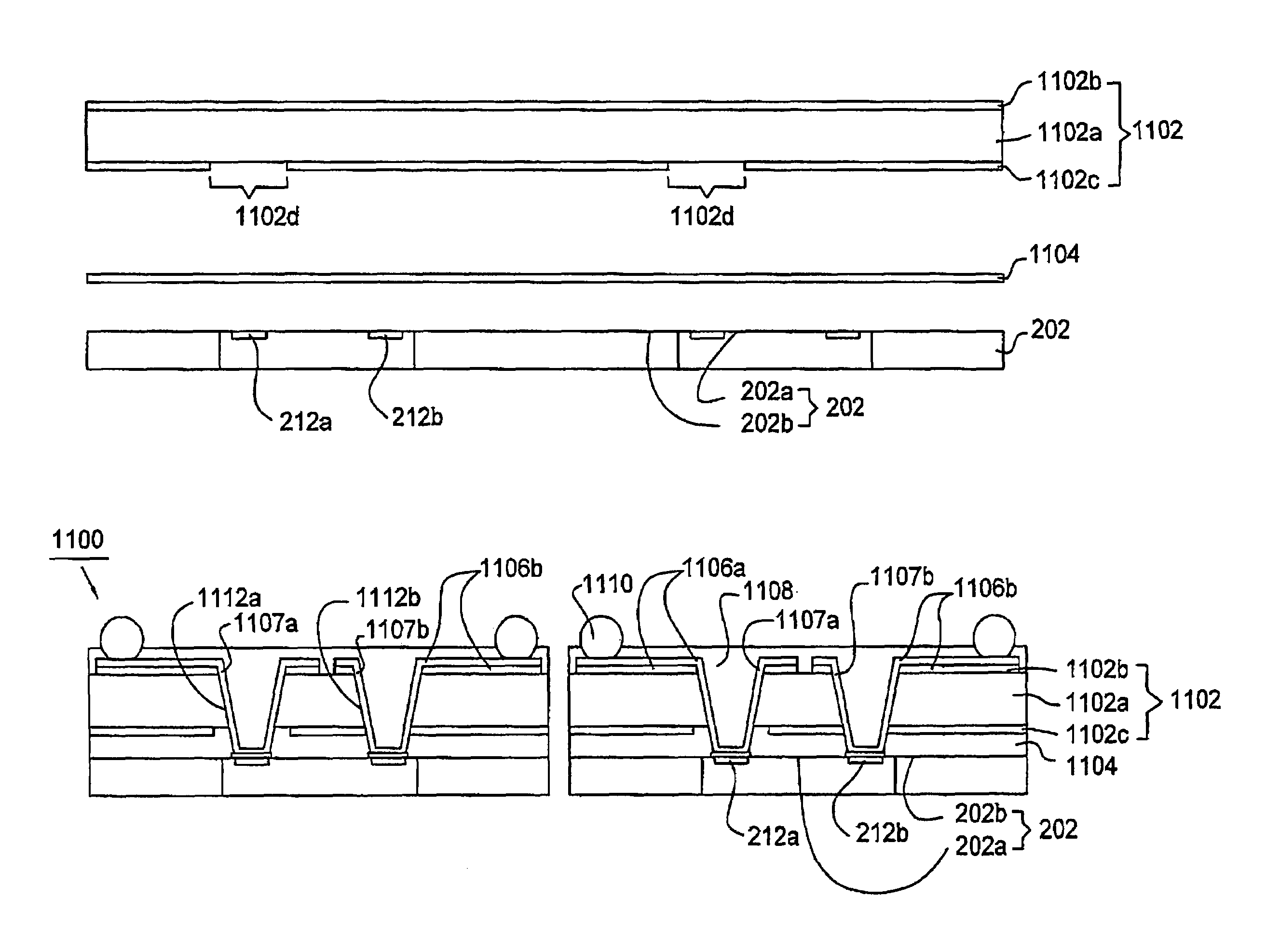 Semiconductor chip package and method for making the same