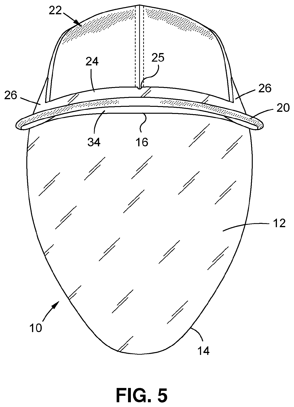 Protective face shield attachable to headwear