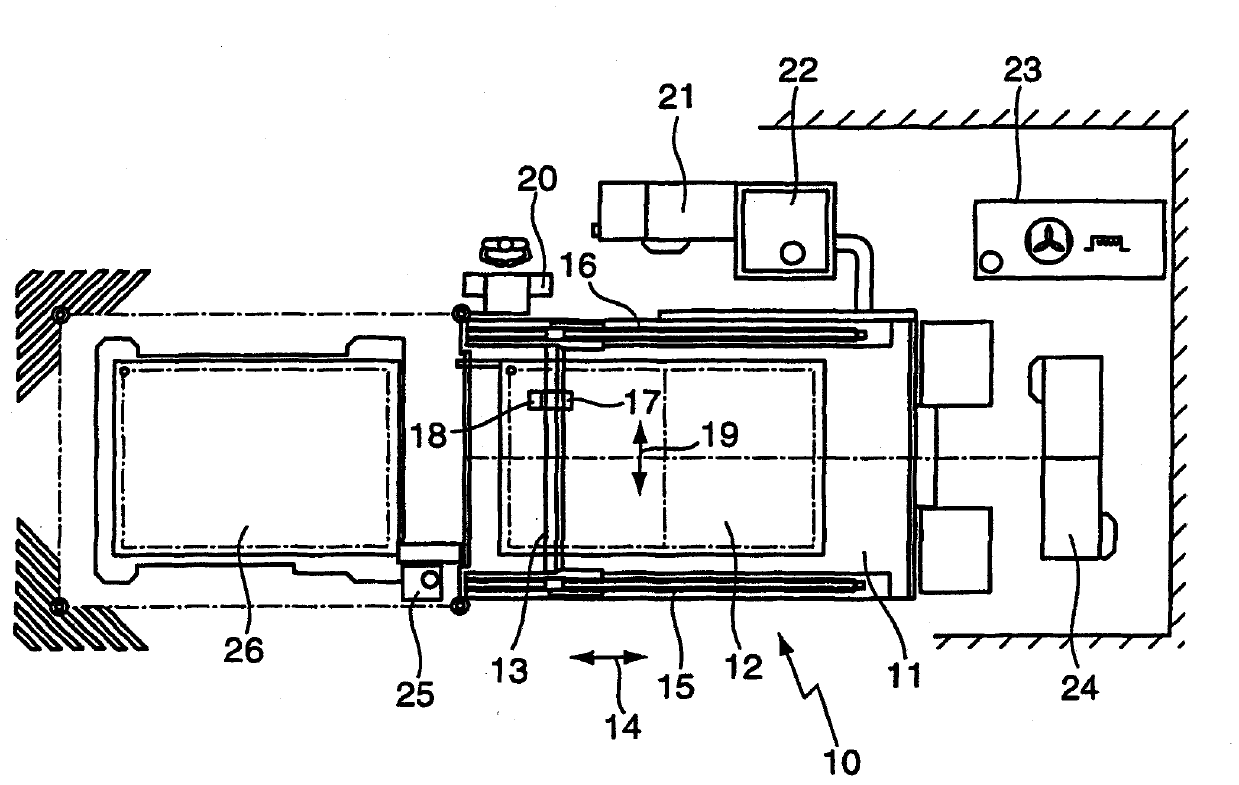 Laser machining tool having expanded work space
