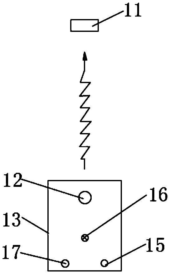 High-voltage electric display device