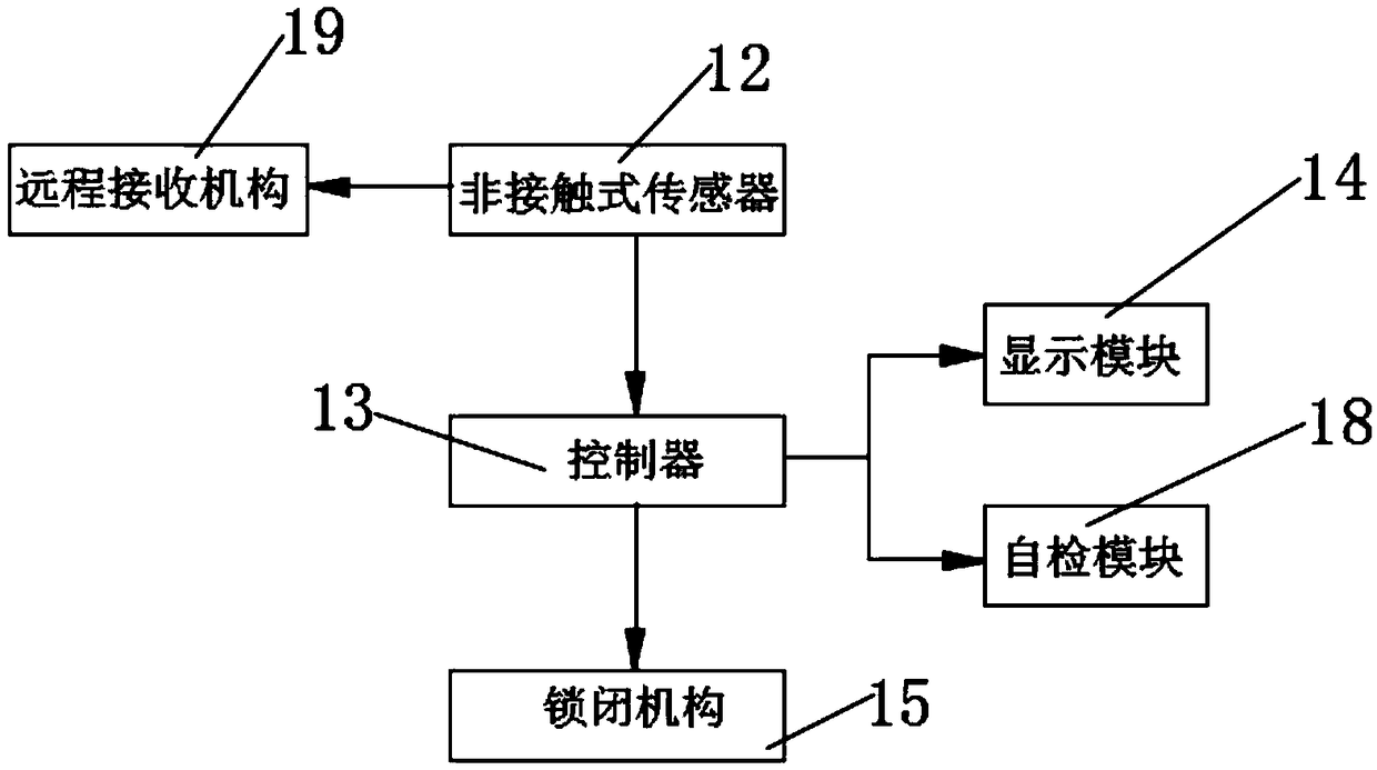 High-voltage electric display device