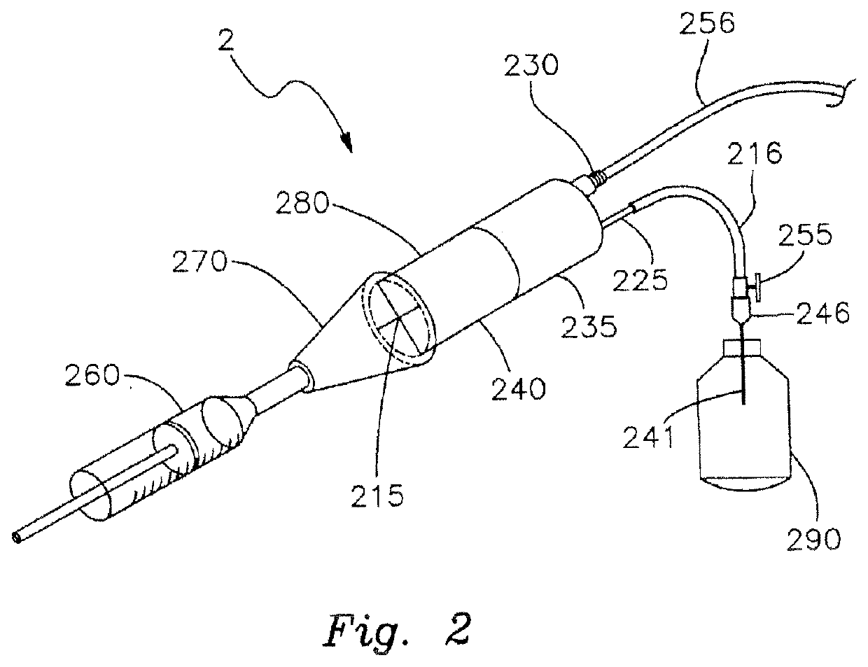 Apparatus and process for producing co2 enriched medical foam