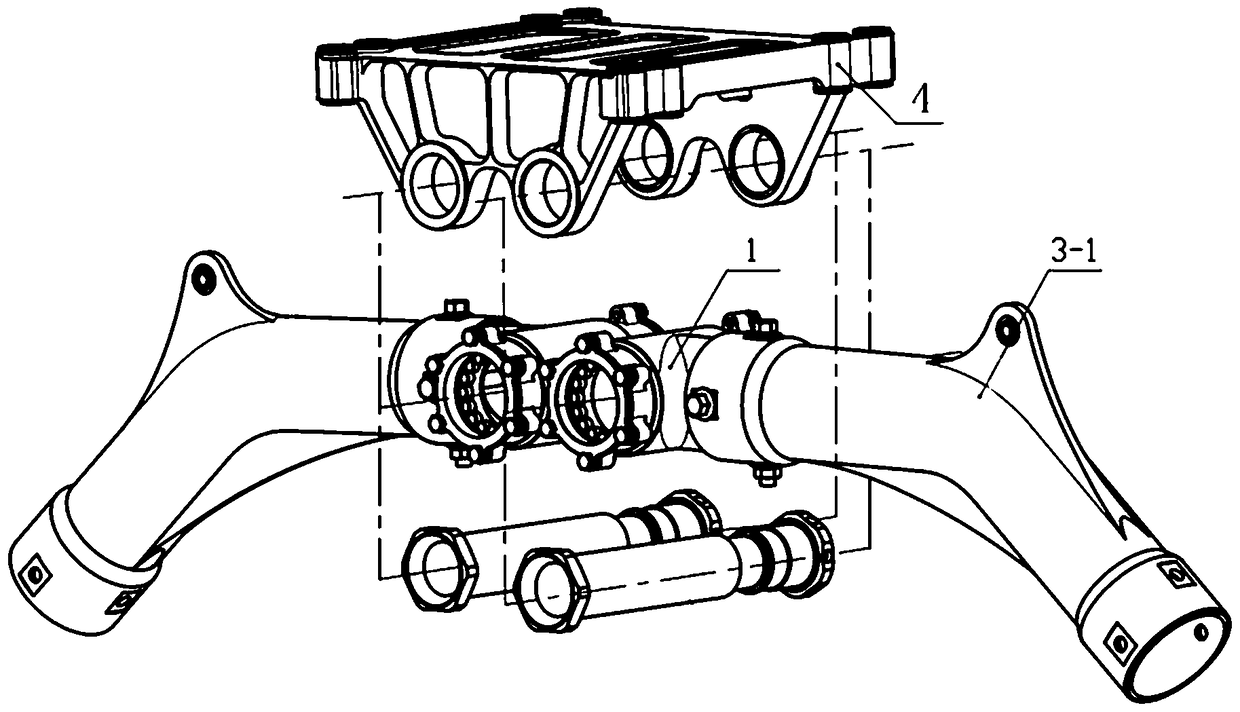 Buffer type undercarriage for unmanned helicopter