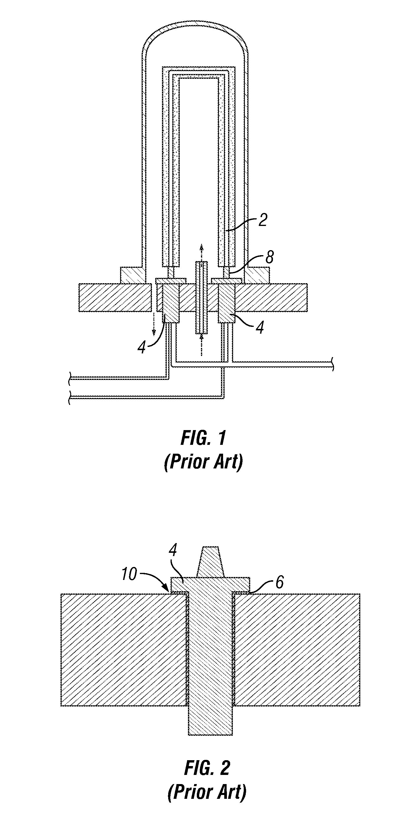 High temperature and high voltage electrode assembly design
