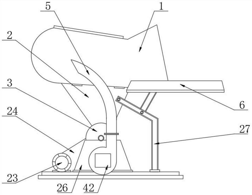 Forage grass chopping and rubbing method and machine