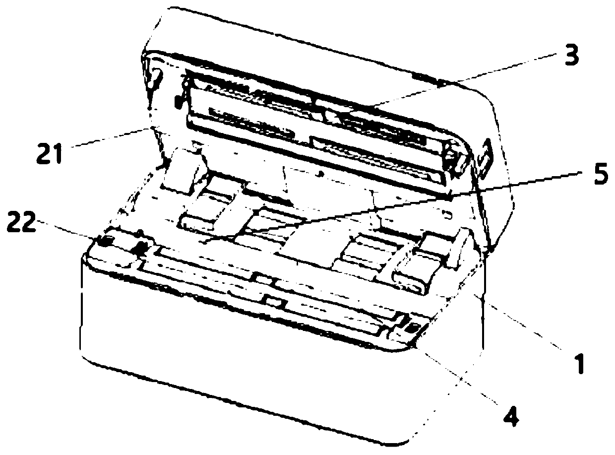 Thermal printer with multiple printing heads