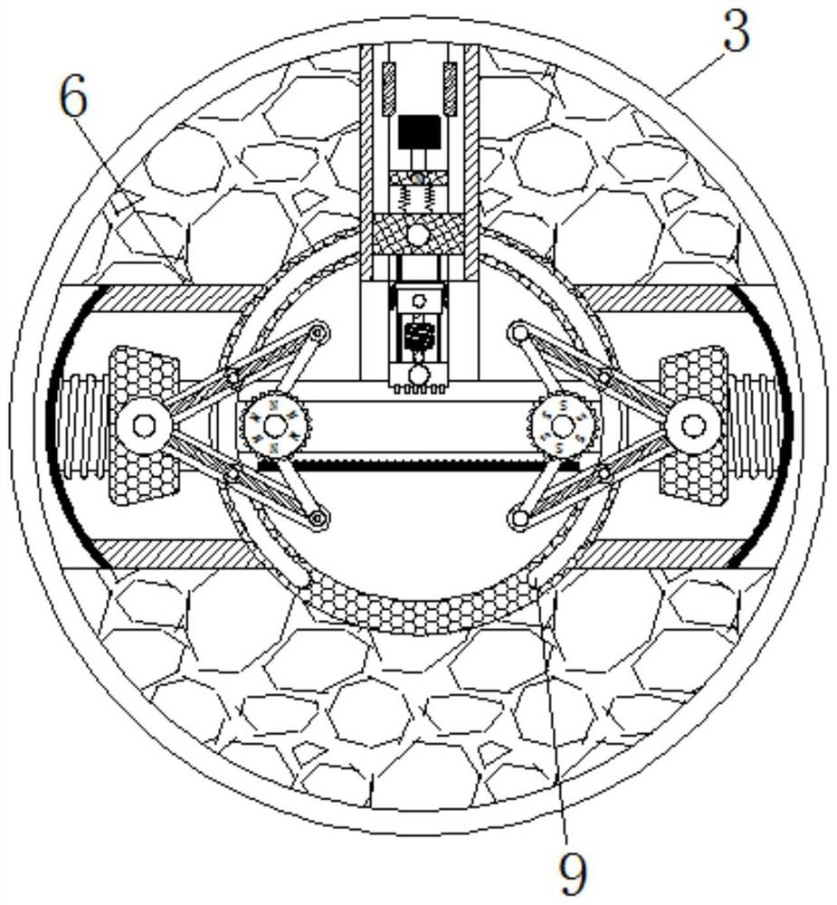 Automatic marking device for positive and negative poles of lithium ion battery