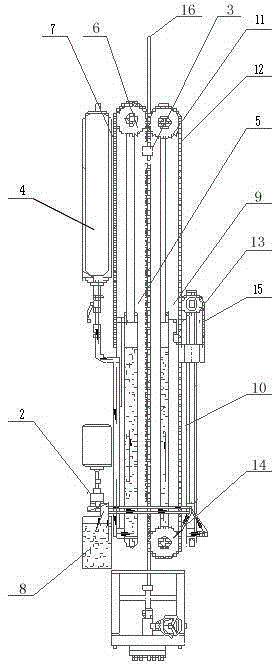 Energy-saving numerically-controlled oil pumping unit