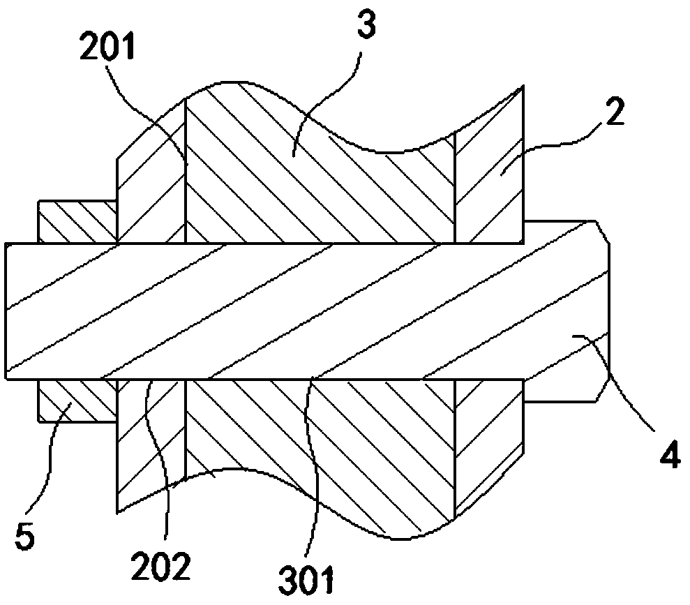 Supporting frame for fabricated building
