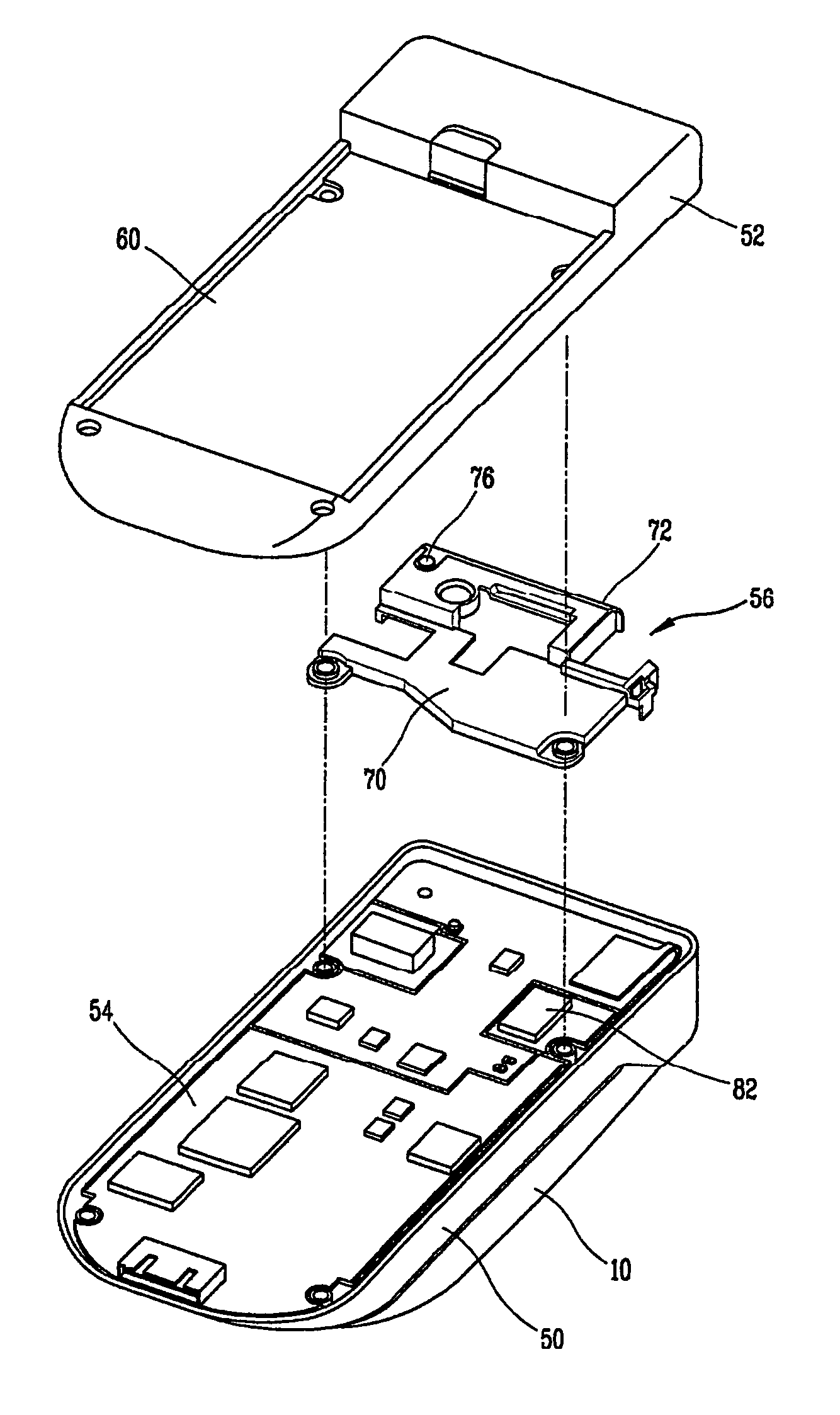 Internal antenna and mobile terminal having the internal antenna