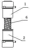 Bidirectional guide post device